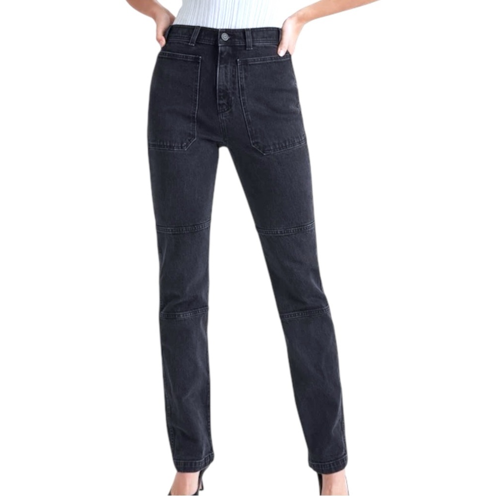 Madewell Black 90’s Straight Leg Jeans - Excellent condition!!!